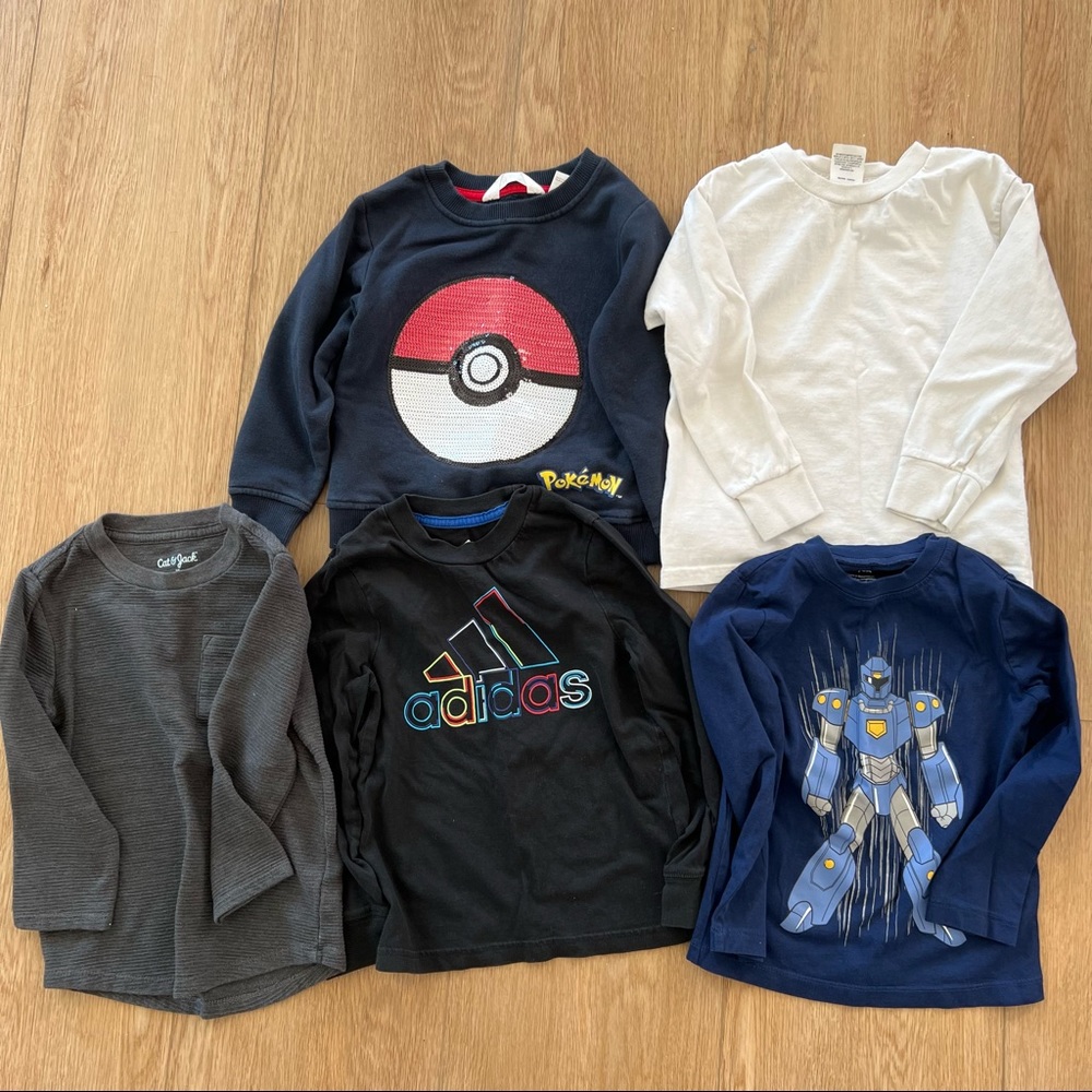 3T Long-Sleeve Tees